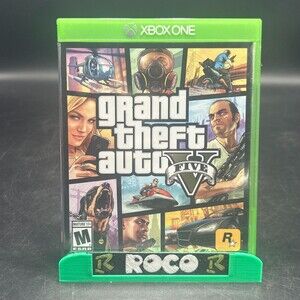Grand Theft Auto V GTA 5 (Xbox One, 2014) Complete W/ Manual